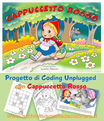 coding con cappuccetto rosso